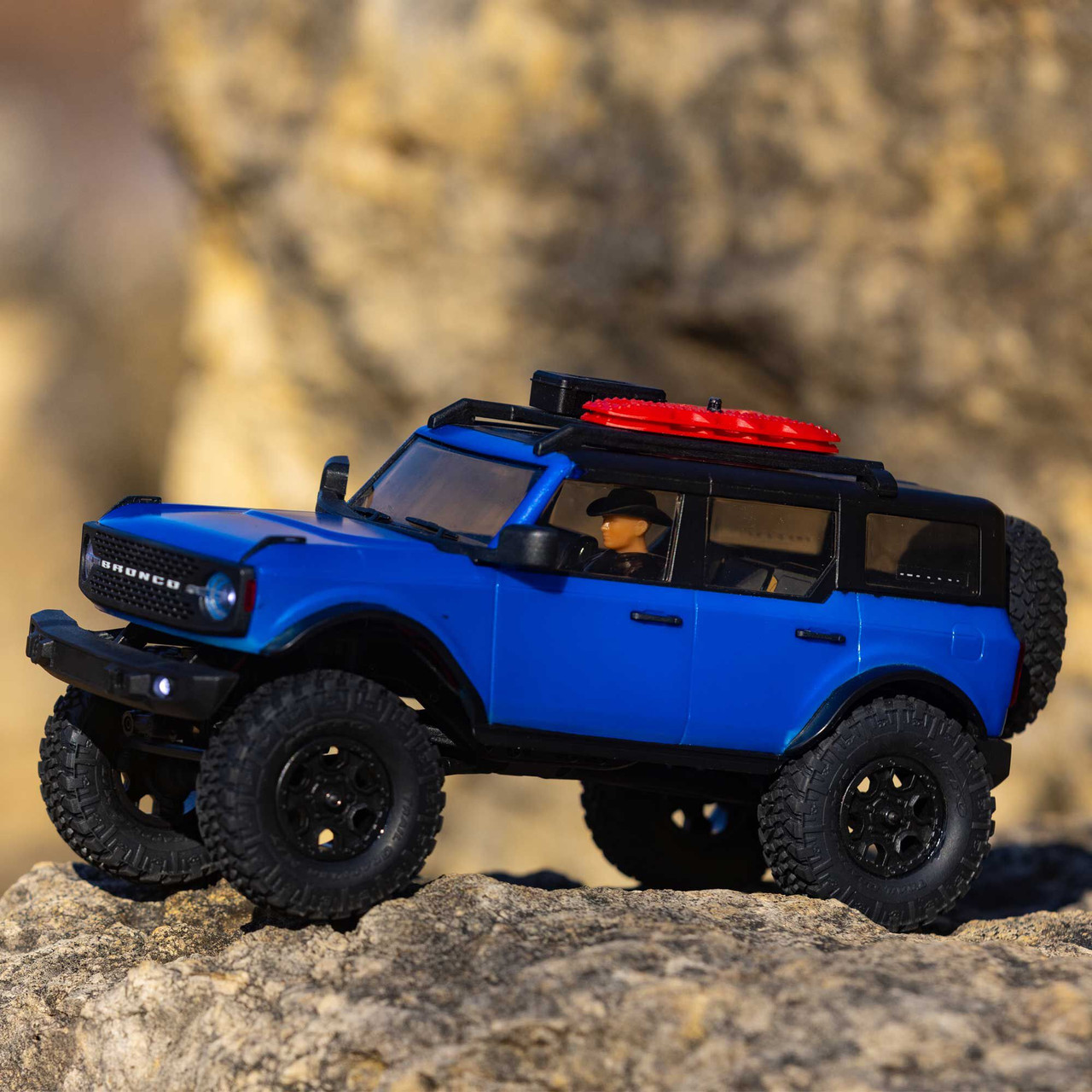 Axial 1/24 SCX24 2021 Ford Bronco 4WD Truck Brushed RTR (Blue