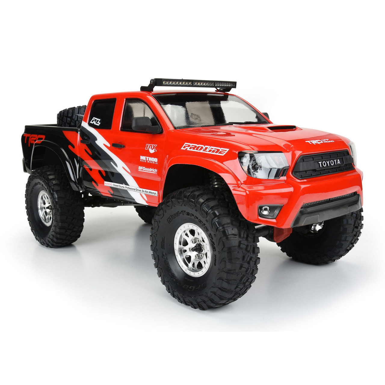 PROLINE 1/10 2015 Toyota Tacoma TRD Pro Clear Body 12.3
