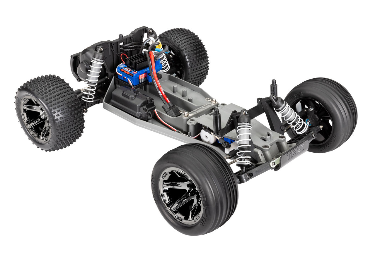 Traxxas RUSTLER VXL RCカー 部品多数 Traxxas Rustler® VXL: 1/10 Scale Stadium Truck. Pro Series