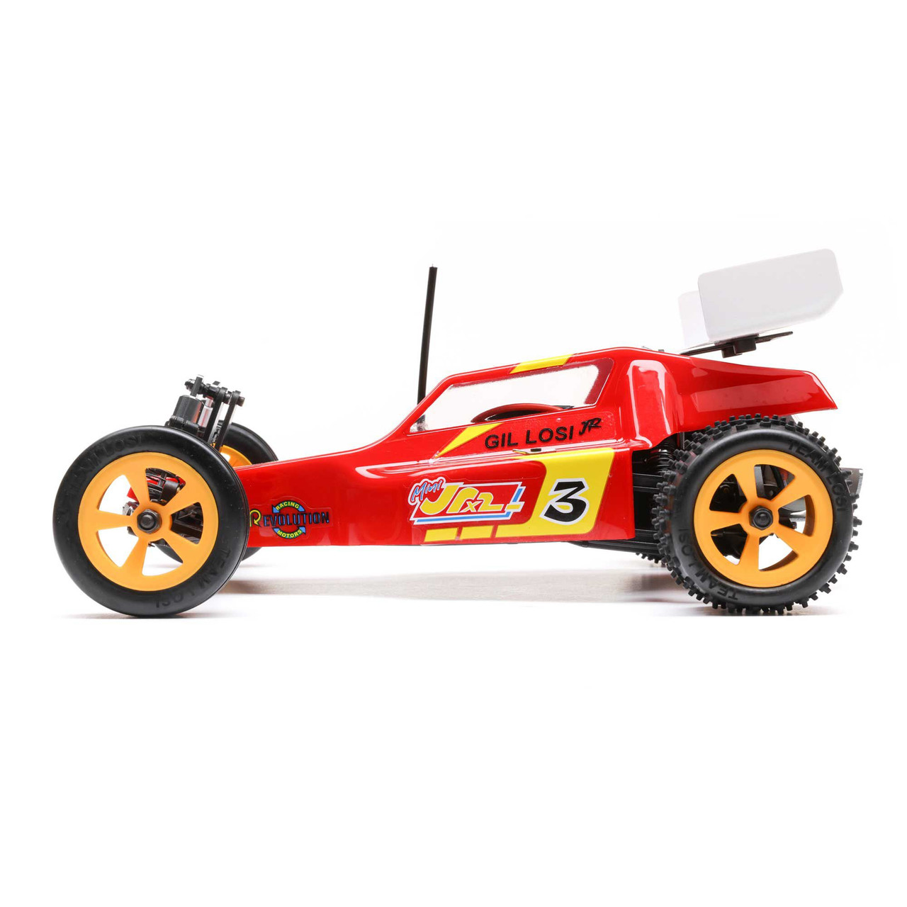 Losi 1/16 Mini JRX2 Brushed 2WD Buggy (RTR) (Red) - BeachRC.com