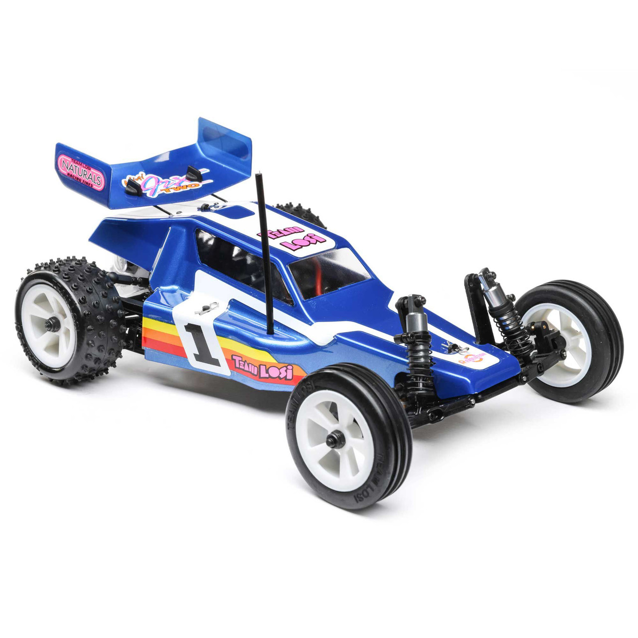 Losi 1/16 Mini JRX2 Brushed 2WD Buggy (RTR) (Blue) - BeachRC.com