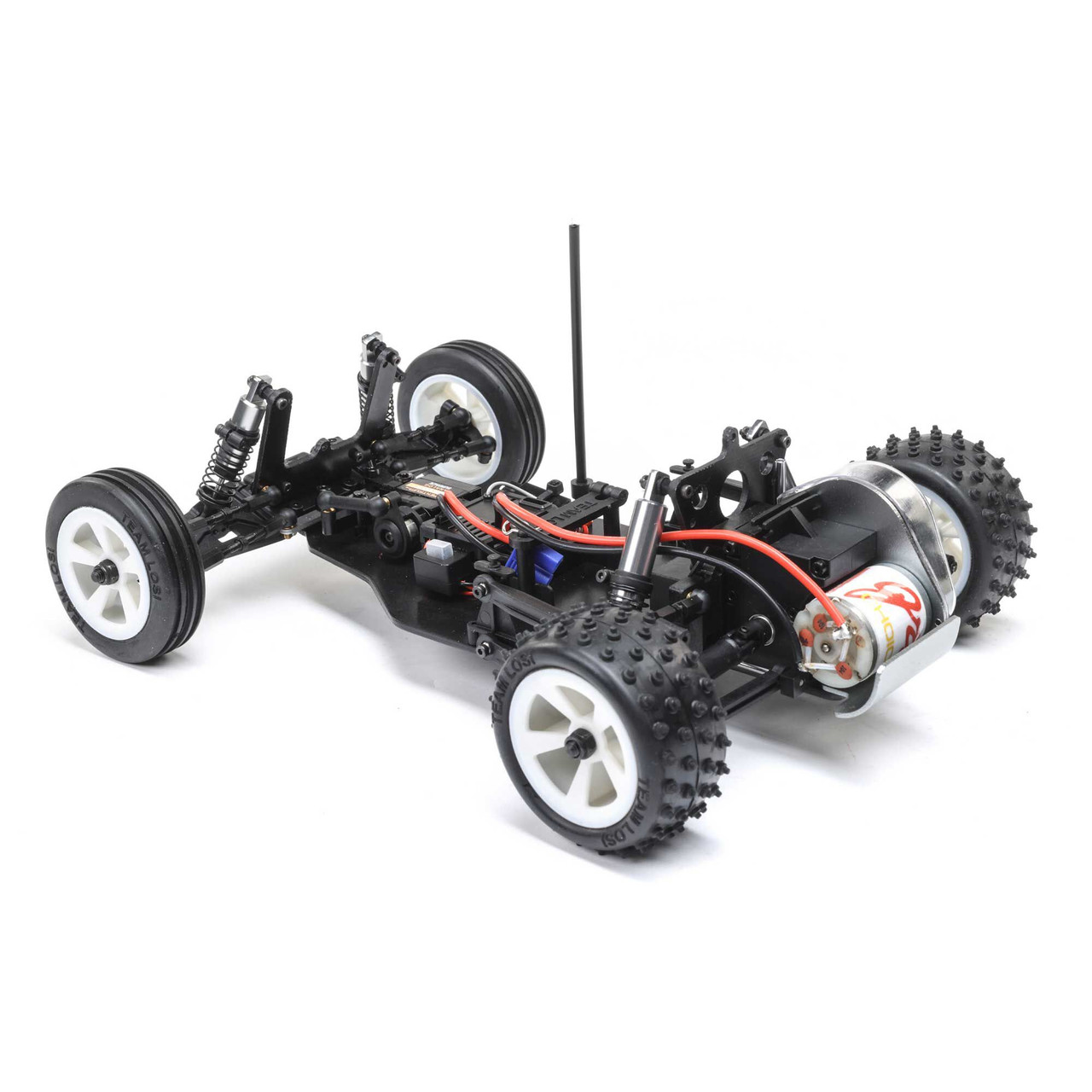 Losi 1/16 Mini JRX2 Brushed 2WD Buggy (RTR) (Black) - BeachRC.com