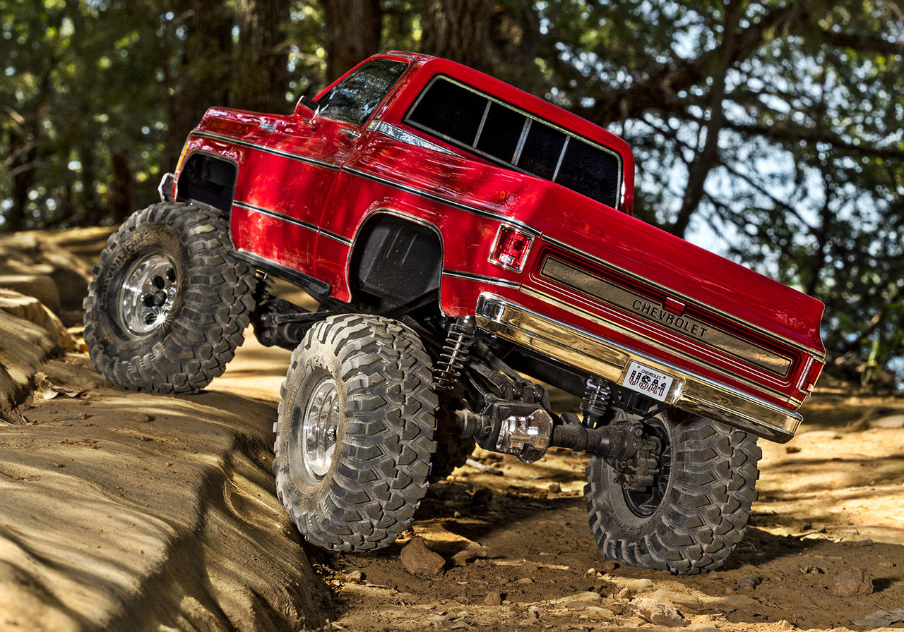 Traxxas TRX-4 Chevrolet K10 RED＆BLACK 97064-1-trx4m-k10-frontview-