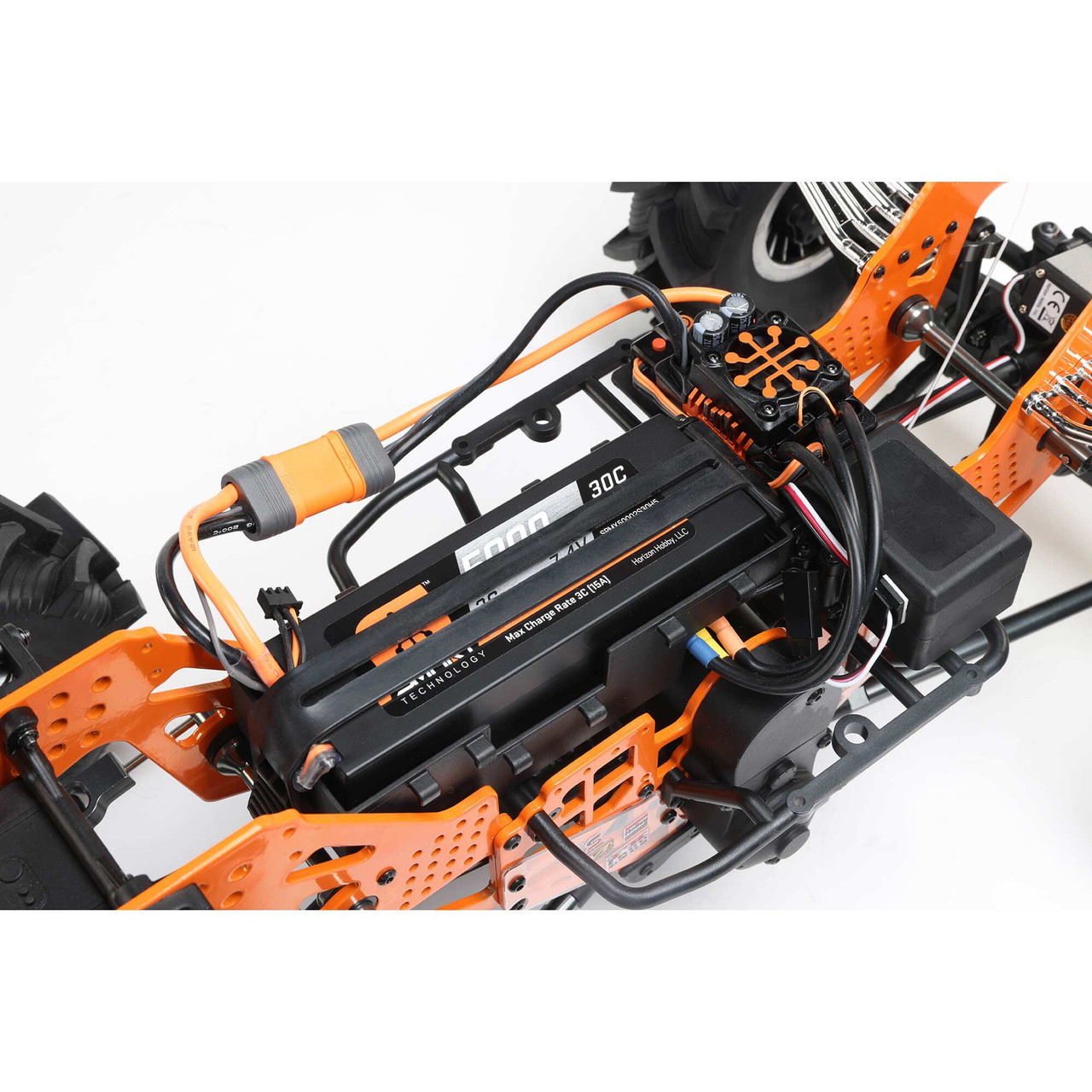 Treal Tiranteria Superiore In Alluminio Per Losi Mega Truck LMT2.0, Ext. Lunghezza, Nero