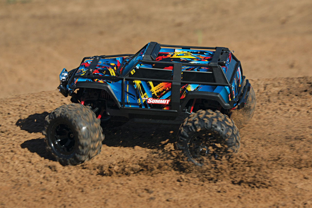 Traxxas 1/16 Summit 4X4 Extreme Terrain Monster Truck - BeachRC.com