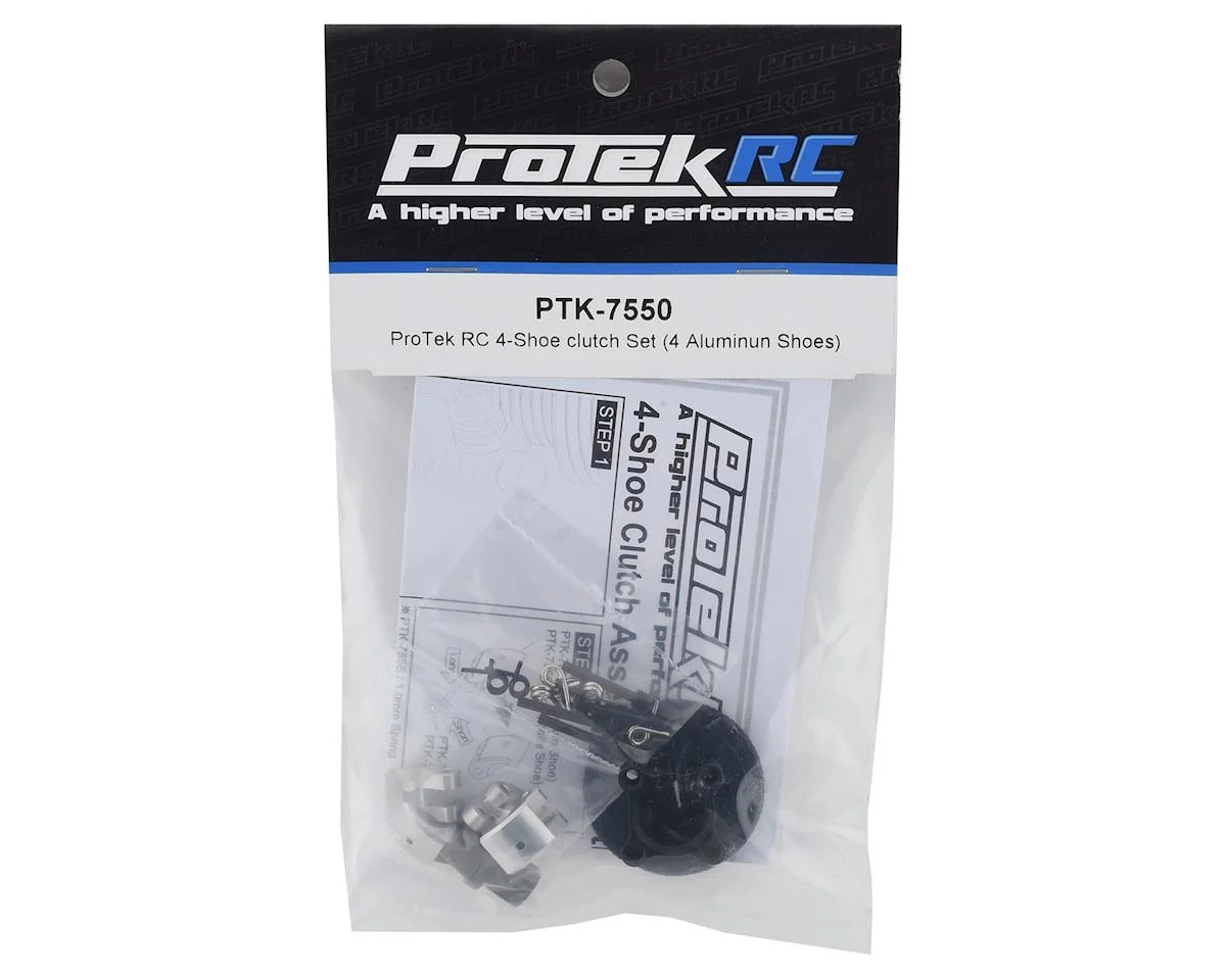 ProTek RC 34mm 4-Shoe Off-Road Clutch Set (4 Aluminum Shoes