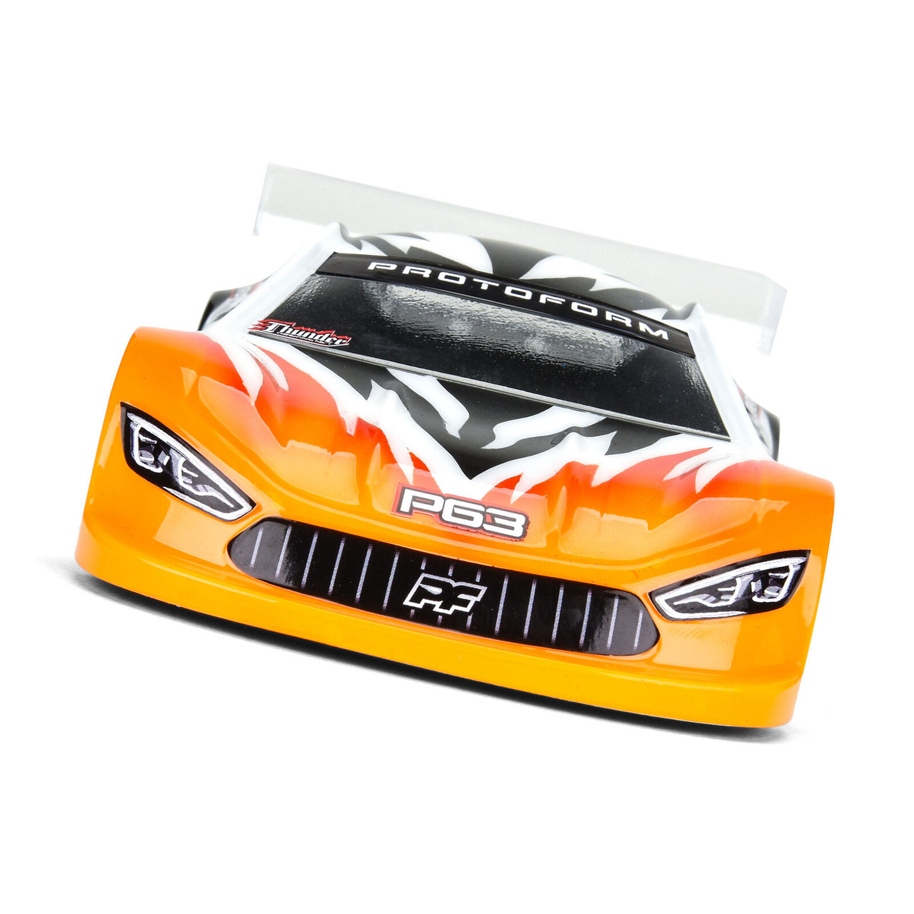 Protoform 1/28 P63 Light Weight Clear Body: Mini-Z & 1/28 Chassis