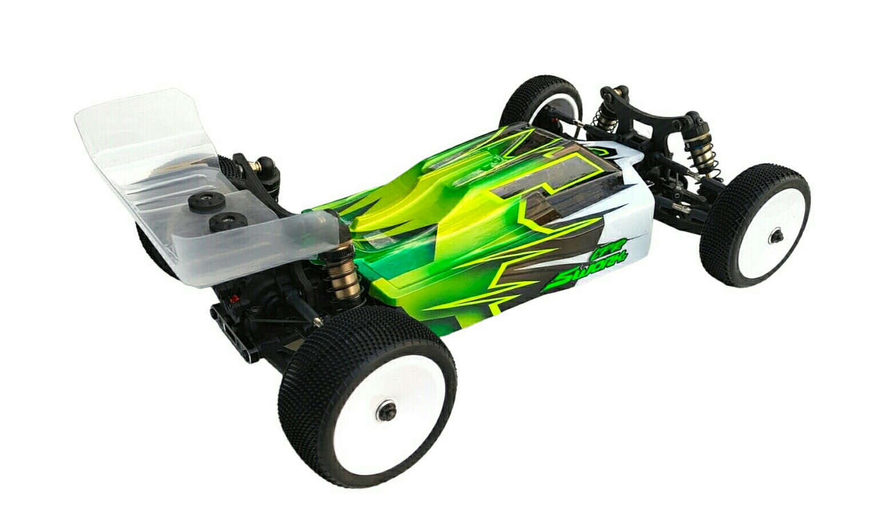 Leadfinger Racing A2 Tactic body (clear) w/2 wing set for Sworkz