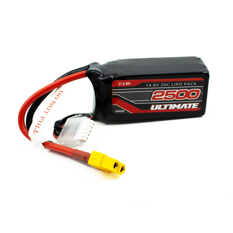 Ultimate Racing 14.8V 2500mah 20c LIPO Starter Box Battery (Soft