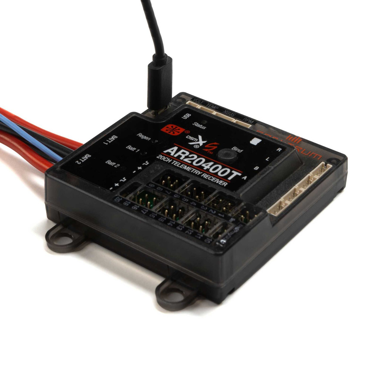 Spektrum RC AR20400T 20 Channel PowerSafe Telemetry Receiver