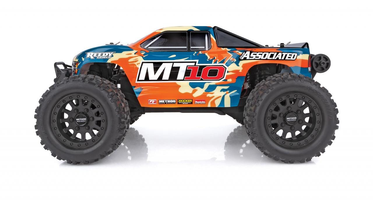 Team Associated Rival MT10 RTR 1/10 Brushed Monster Truck Combo w