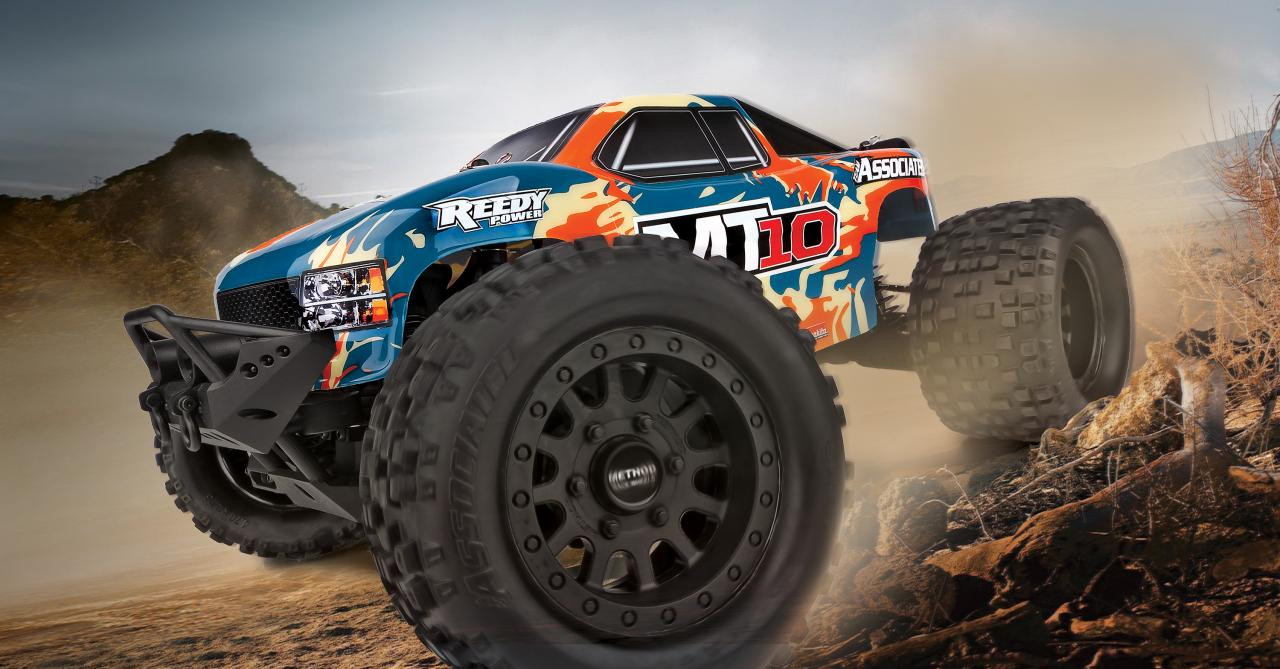 Team Associated Rival MT10 RTR 1/10 Brushed Monster Truck Combo w