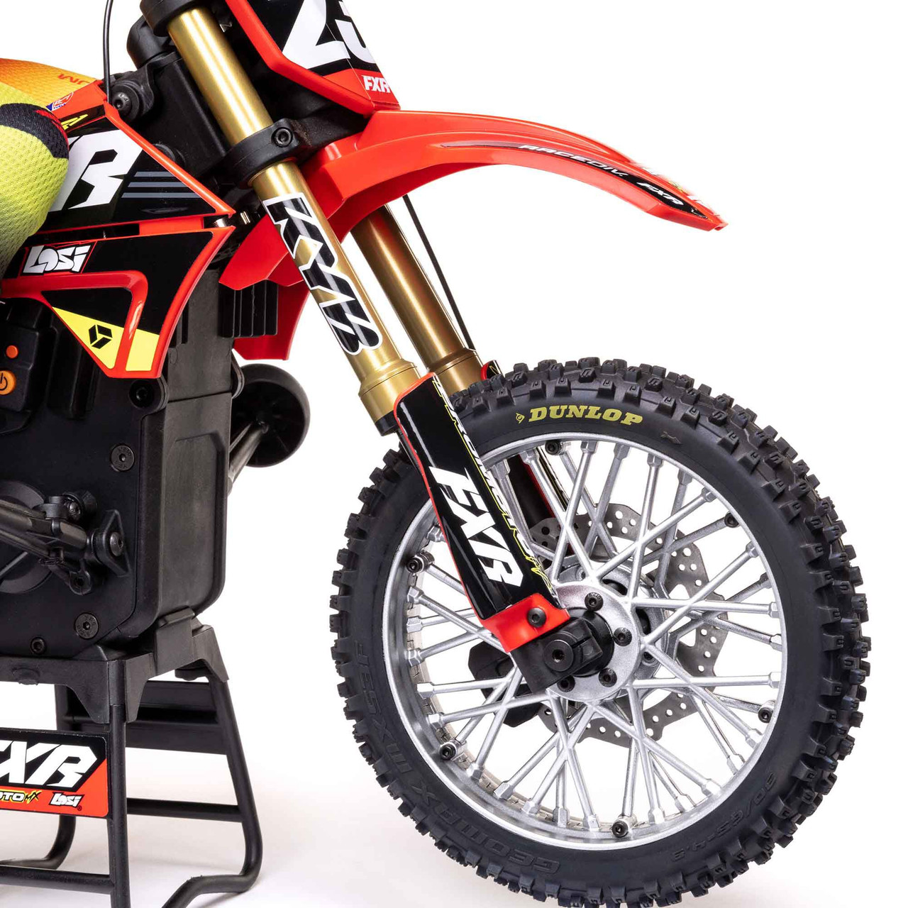 Pignone In Alluminio 36T Rosso Per Losi 1/4 Promoto MX – Numero Originale LOS262003 – Leggero (13g) E Durevole