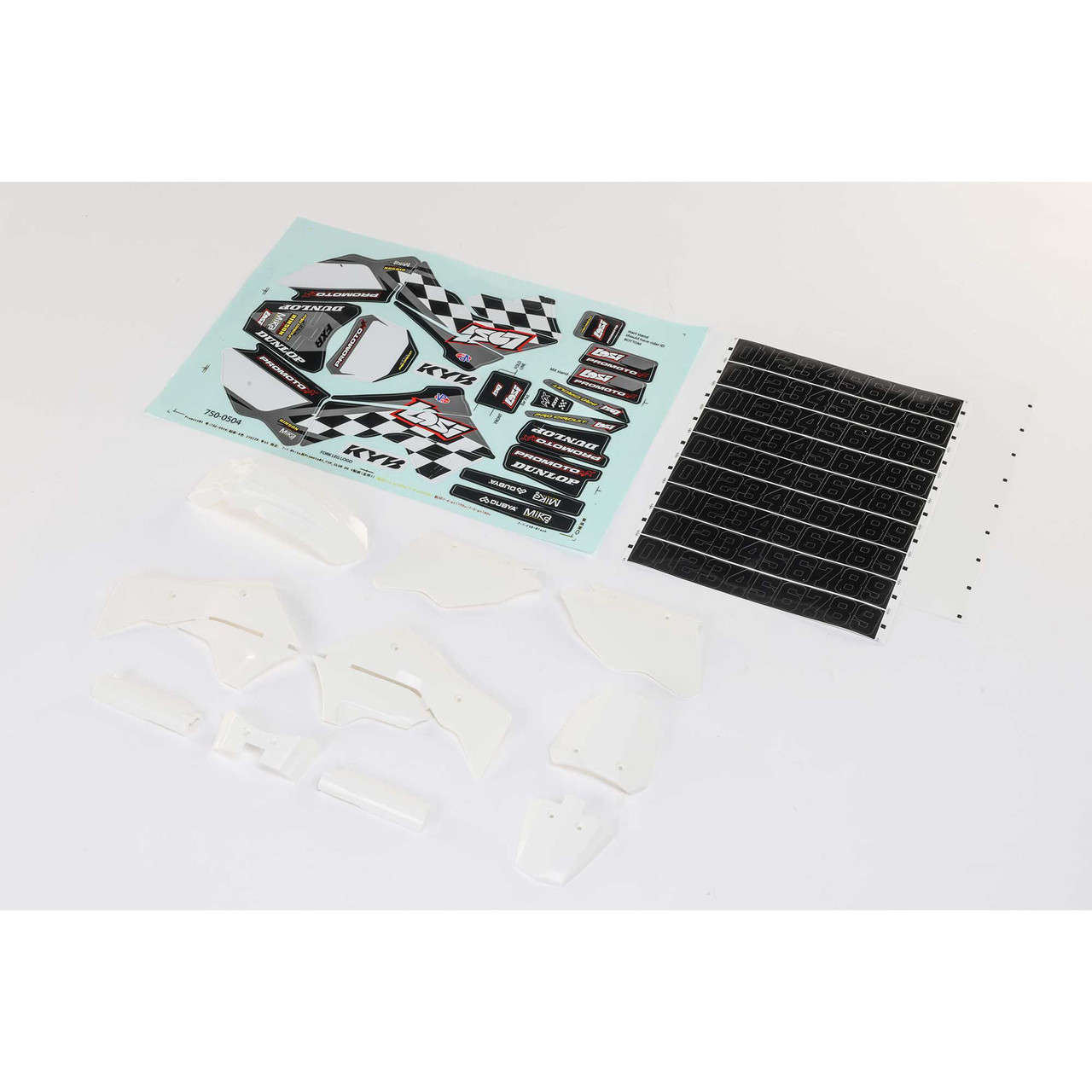 Ensemble Bras Avant Team Losi 222.0 - Accessoires Circuits Et Véhicules