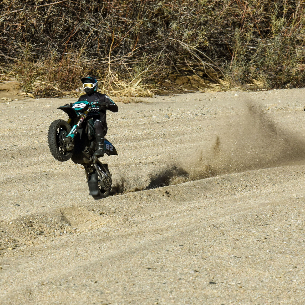 Pro-Line 1/4 Roost MX Sand/Snow Paddle Rear Tire MTD Black (1