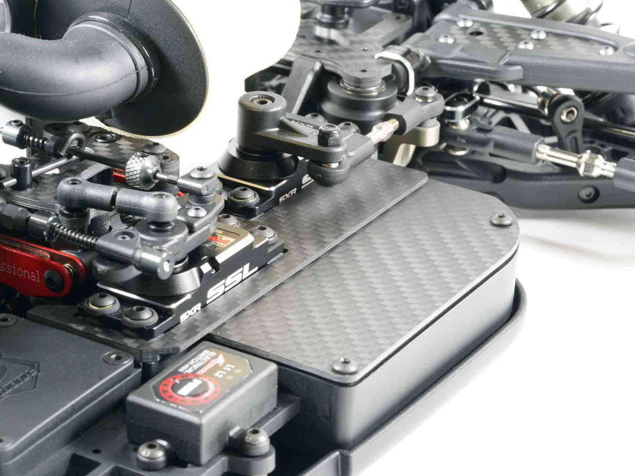 SWORKz Pro-composite Carbon One-unit Radio Tray - BeachRC.com