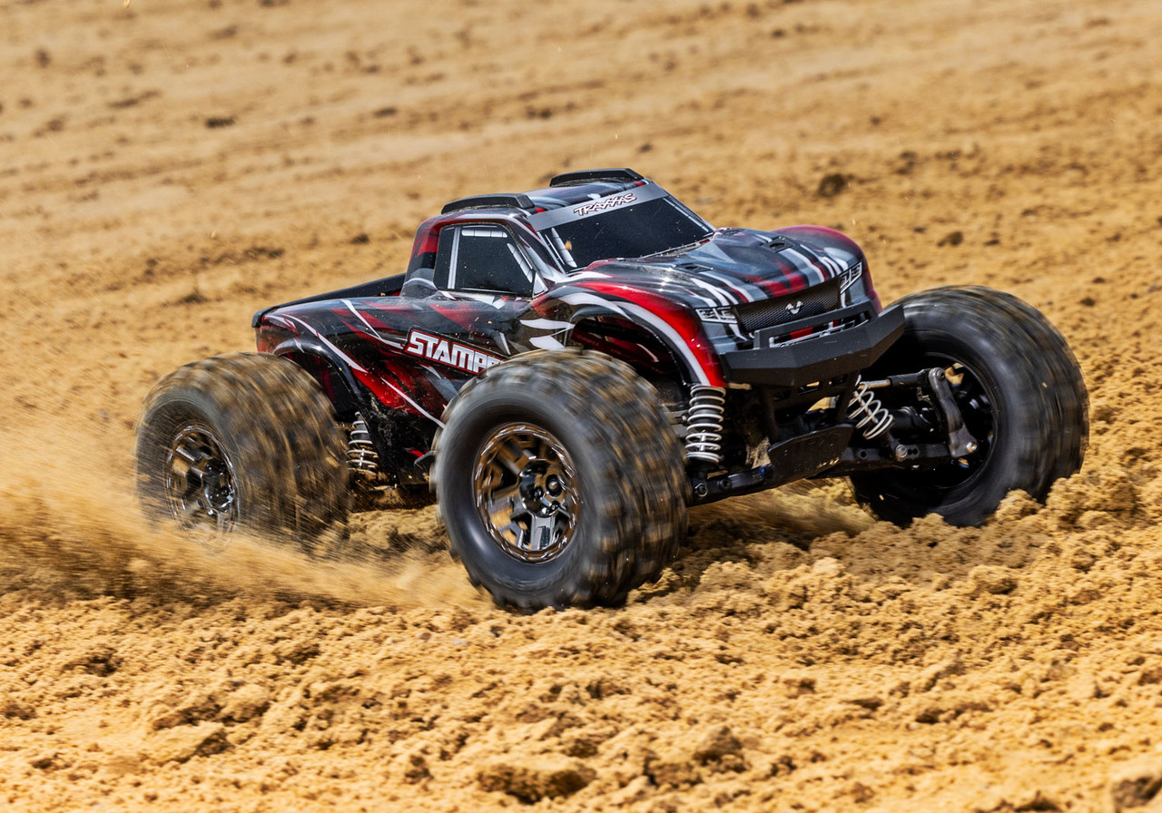 TRAXXAS Stampede 4X4 VXL 1/10 Scale Monster Truck W/Clipless Body