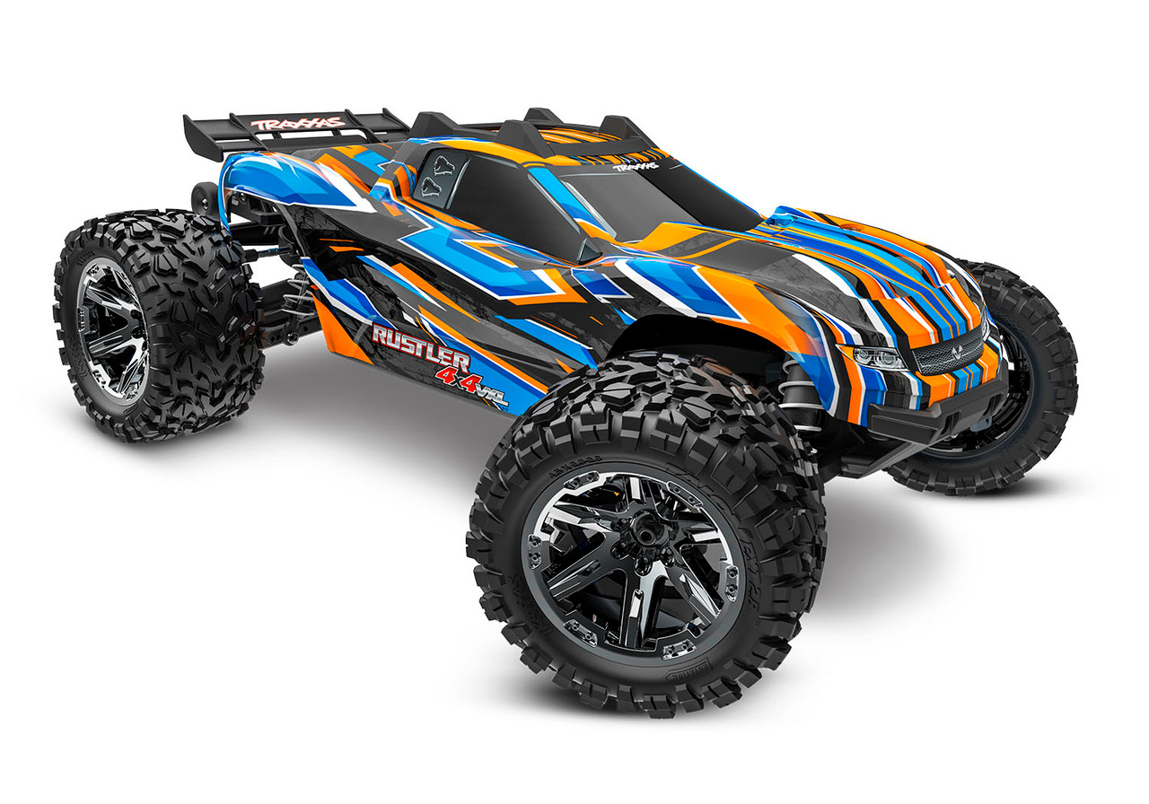 Traxxas Rustler 4X4 VXL Brushless RTR 1/10 4WD Stadium Truck Heavy - Main Image