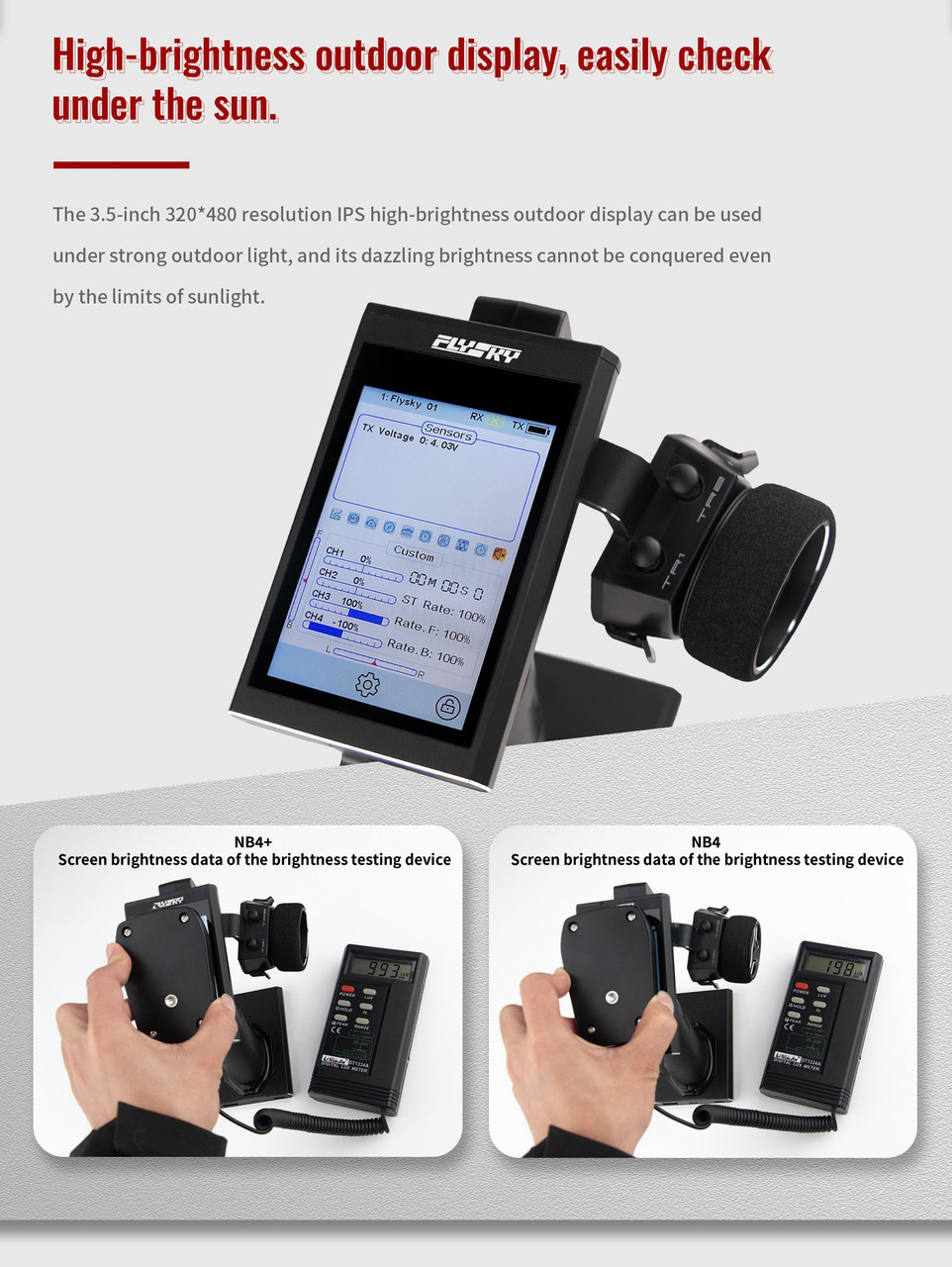 FlySky Noble NB4+ Radio and Receiver - BeachRC.com