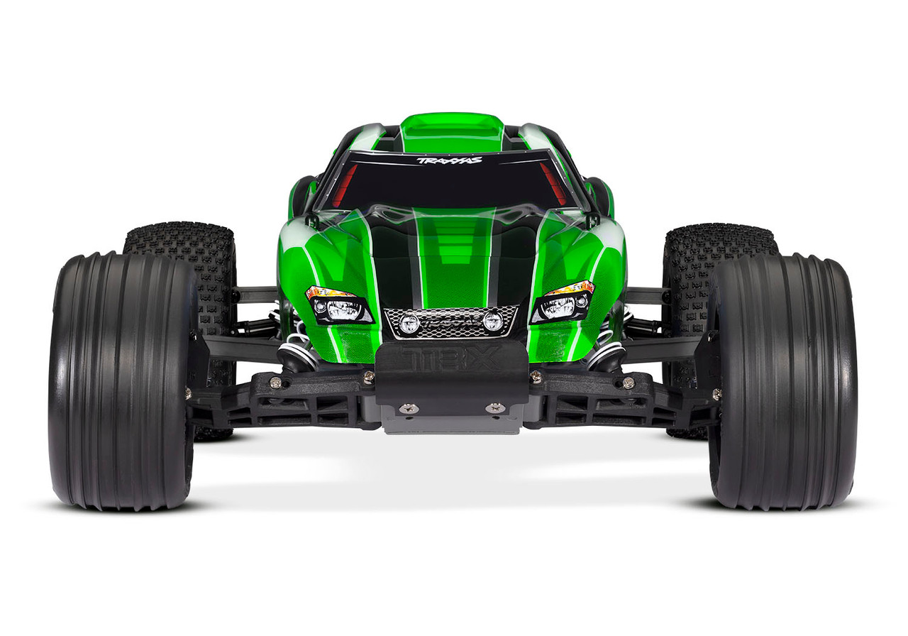 Traxxas Rustler 2wd 1/10 Scale Stadium Truck (Green) USB-C Charger