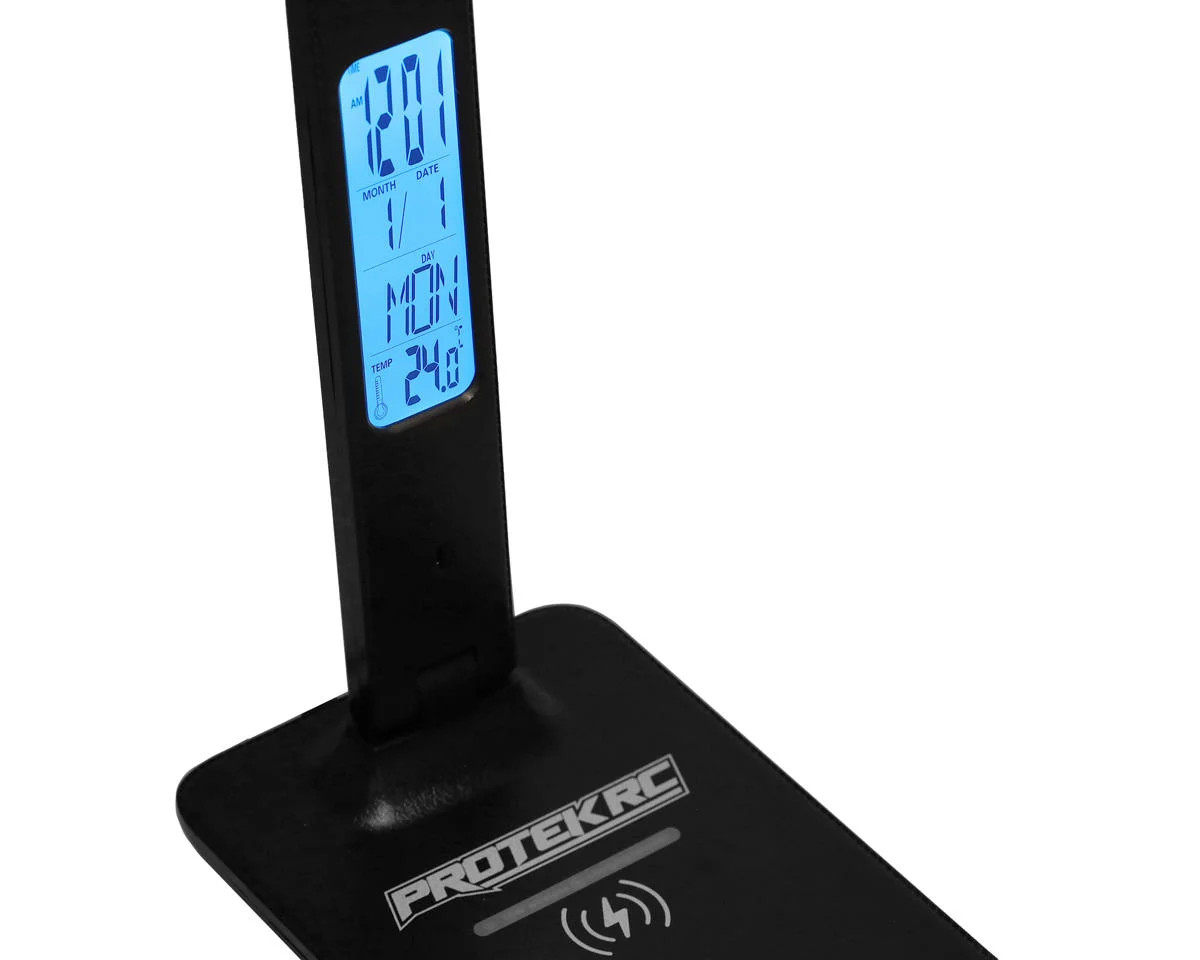ProTek RC Multifunction LED Pit Light (w/Wireless Charge, Clock