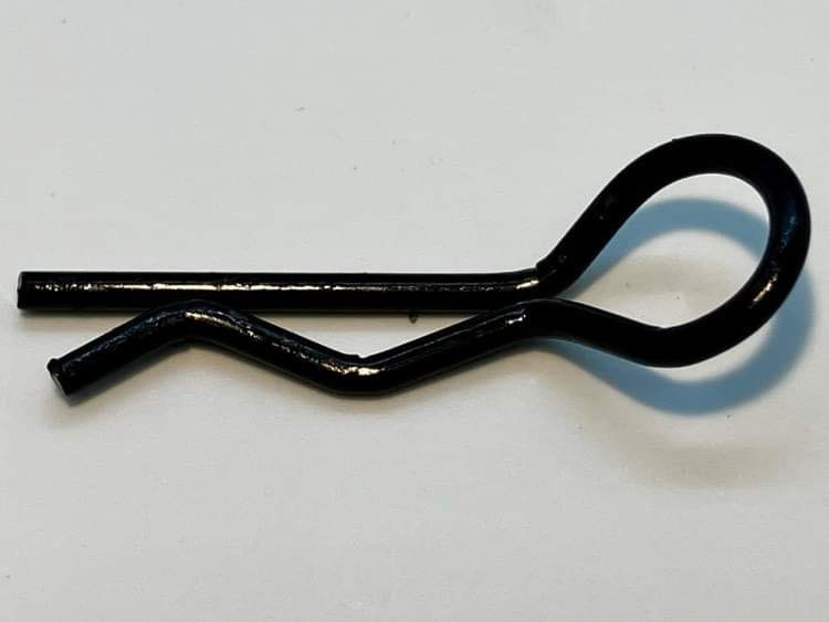 Assault RC Heavy Duty Large Bent Body Clips (Metallic Black) (5pk ...