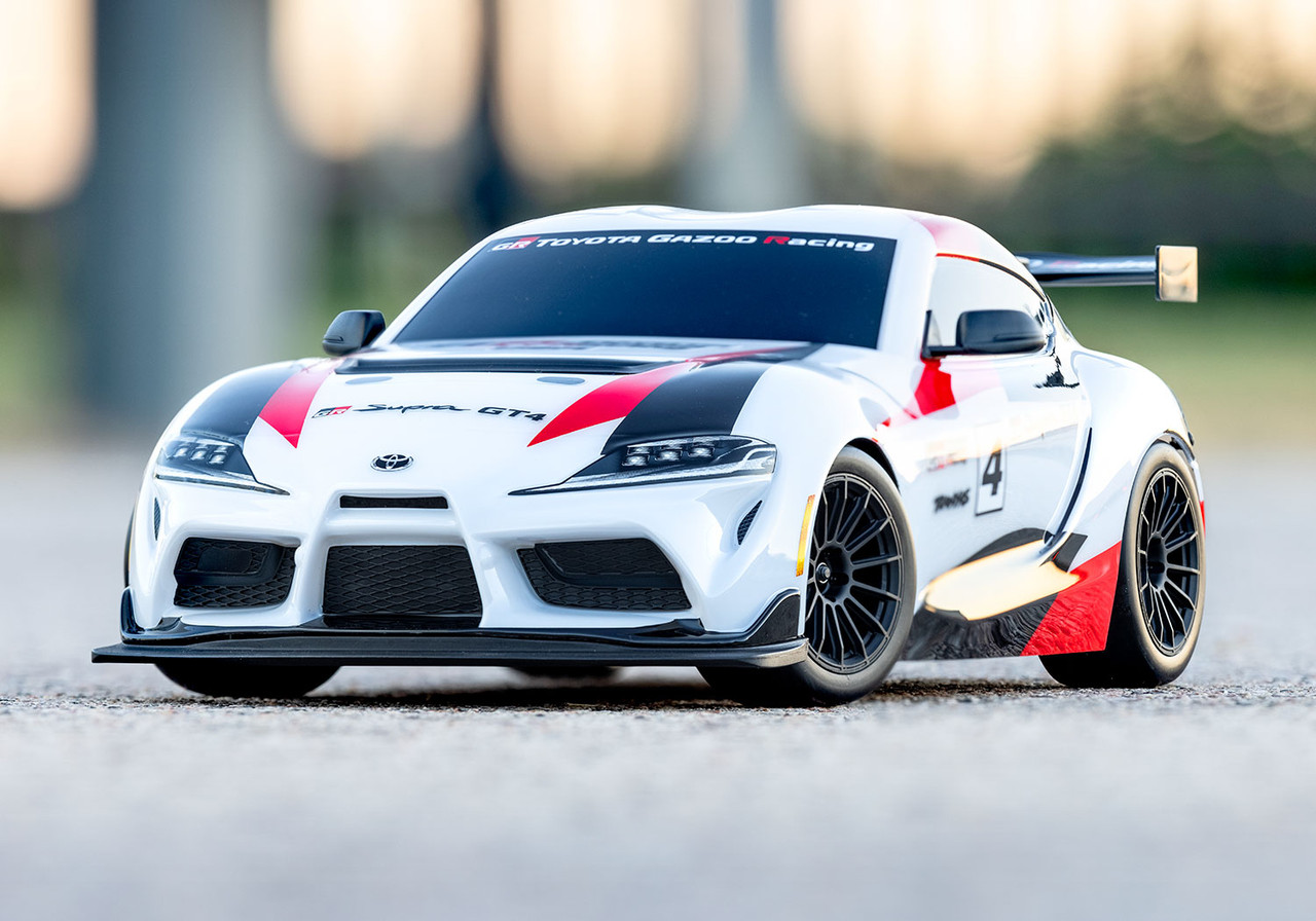 Traxxas 4-Tec 3.0 Toyota GR Supra GT4 BL-2S Clipless body