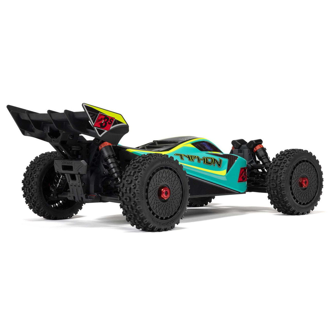 Arrma 1/8 TYPHON 223S DSC 4X4 RTR Brushless Buggy, Green - BeachRC.com