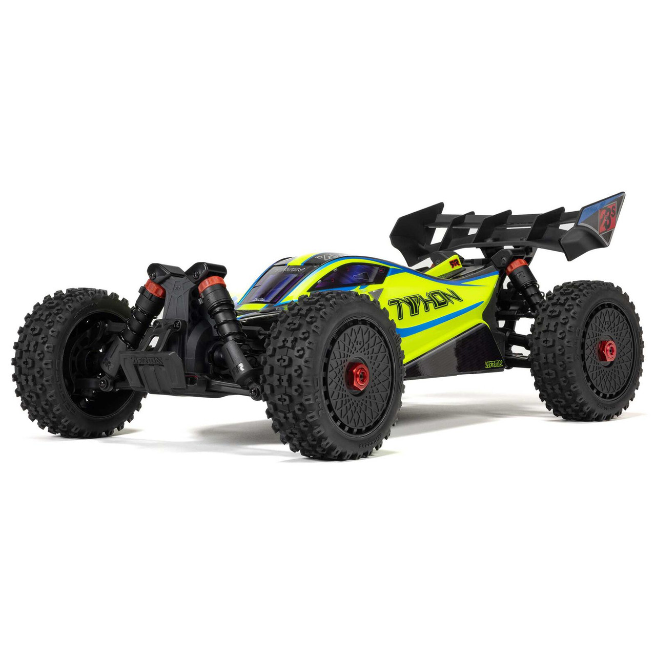 Arrma 1/8 TYPHON 223S DSC 4X4 RTR Brushless Buggy, Yellow
