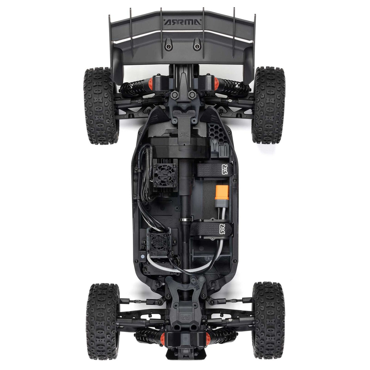 Arrma 1/8 TYPHON 223S DSC 4X4 RTR Brushless Buggy, Yellow