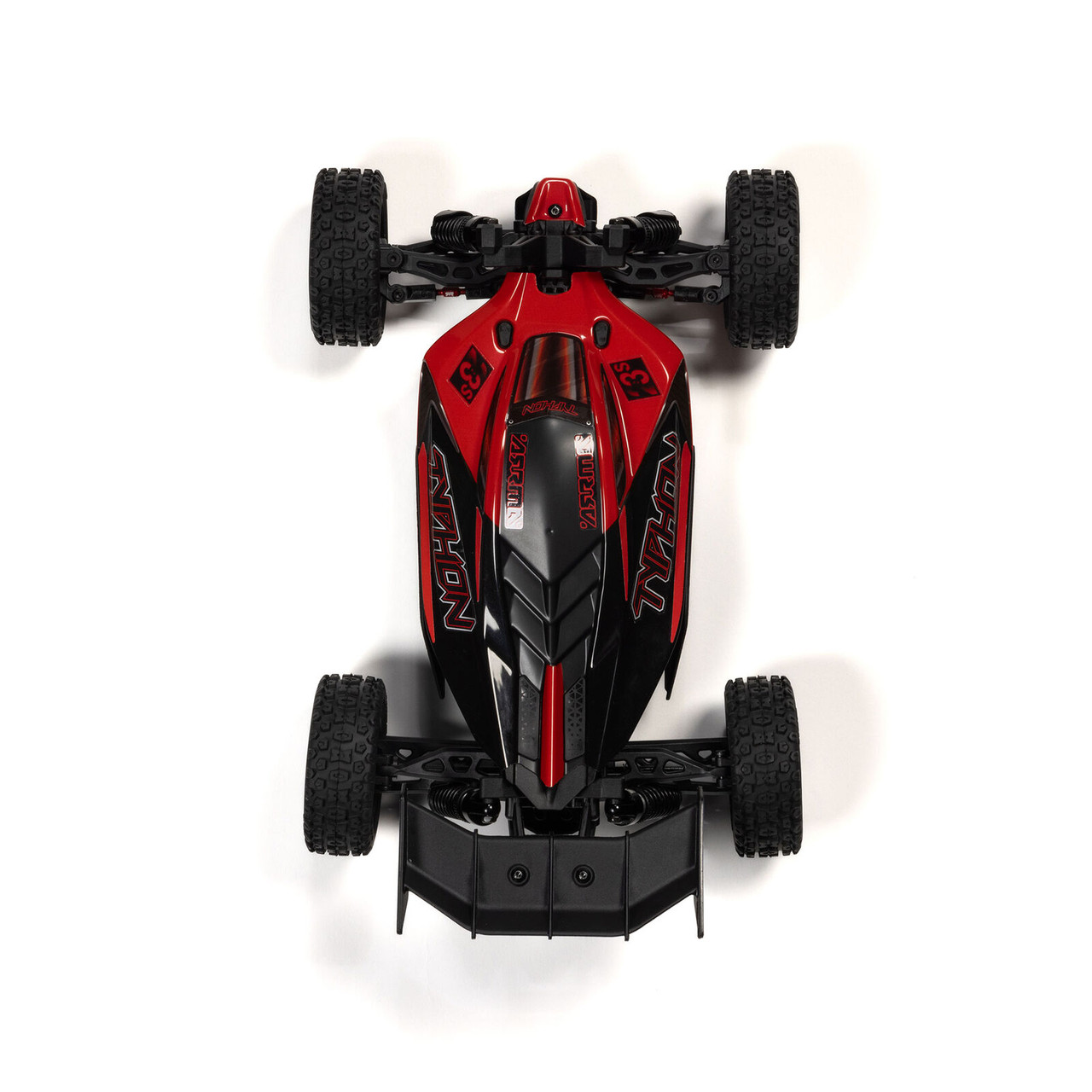 Arrma 1/14 TYPHON GROM 223S DSC 4X4 RTR Brushless Buggy, Red