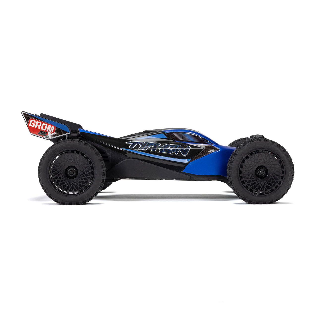 Arrma 1/14 TYPHON GROM 223S DSC 4X4 RTR Brushless Buggy, Blue