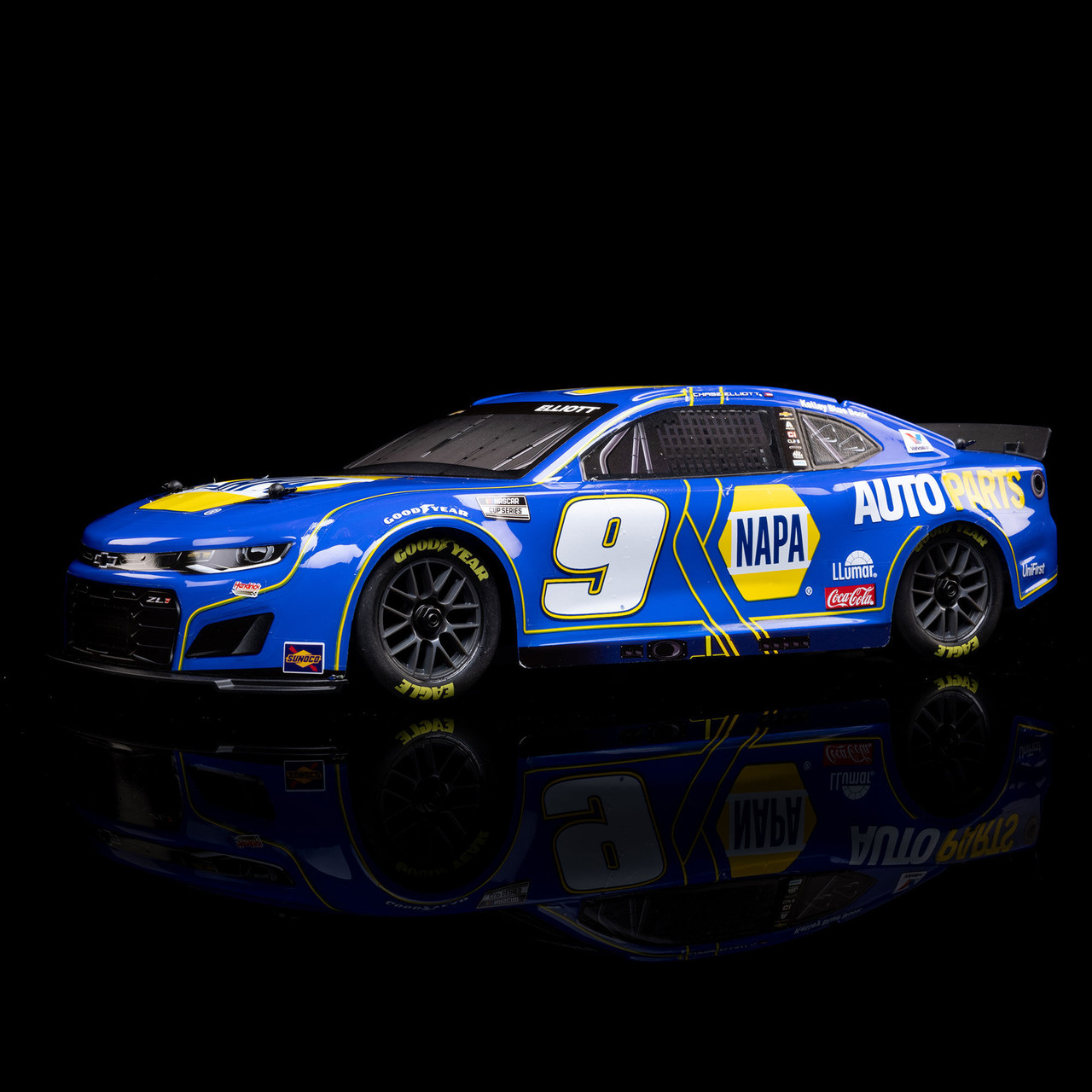 ラジコン Losi 1/12 NASCAR RC Racecar Chase Elliott No. 9 2025 NAPA