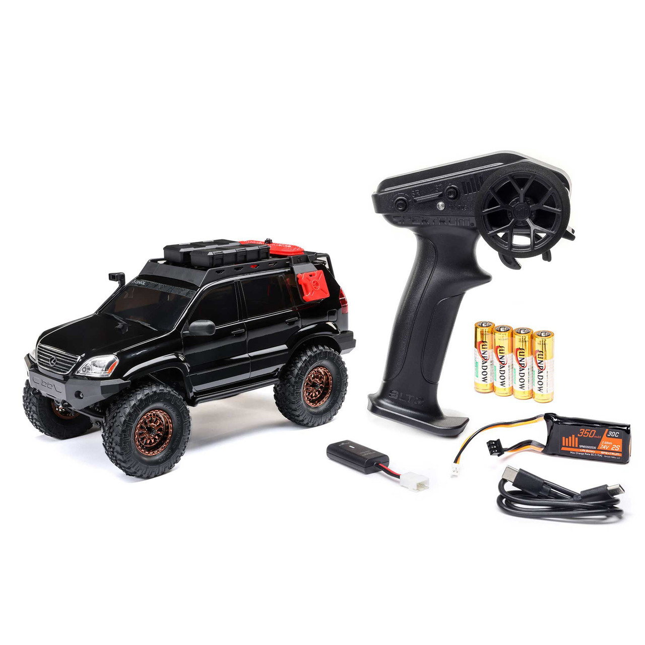 S K様 Axial 1/24 SCX24 Lexus GX 470 4X4 RTR Brushed Rock Crawler