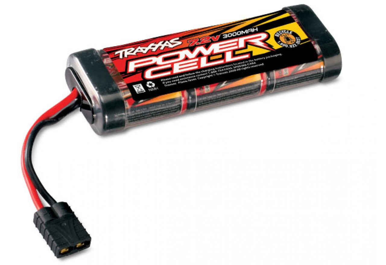 TRAXXAS BATTERY-POWER CELL 3000MAH (NIMH, 6-C FLAT, 7.2V