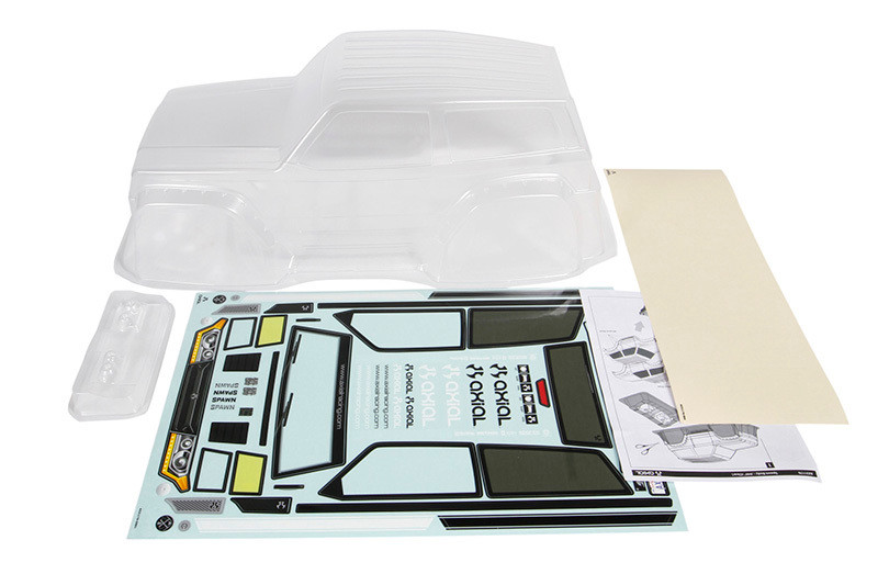 AXIAL Wraith Spawn Body .040 Clear - BeachRC.com