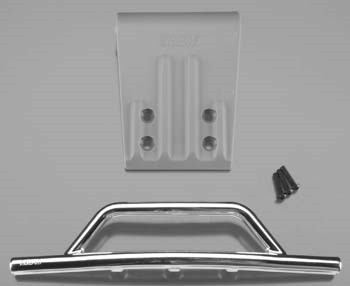 RPM Front Bumper & Skid Plate (Chrome) (Slash)