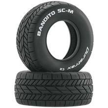 DuraTrax Bandito SC-M Oval Tire C2 (2) - BeachRC.com