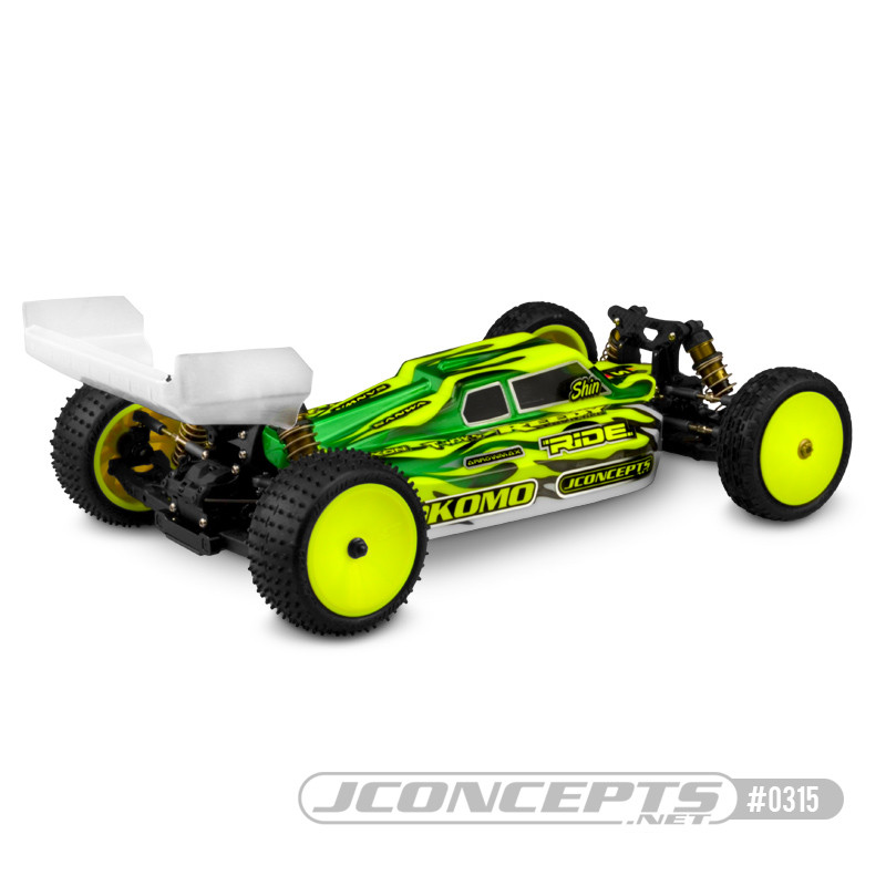 ひよこ JConcepts S2 Yokomo YZ-4 SF Body W/Aero Wing (Clear) - BeachRC.com