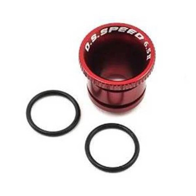 O.S. 6.5mm Aluminum Carburetor Reducer (Red) O.S. 6.5mm Aluminum Carburetor Reducer (Red)