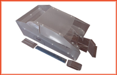 CDK Bodies TEO EDM Hood (Clear) (CDKM202)