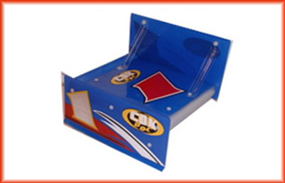 CDK Bodies 6" x 6" Sprint Flat Top Wing with Braces & Side Boards CDK Bodies 6" x 6" Sprint Flat Top Wing with Braces & Side Boards