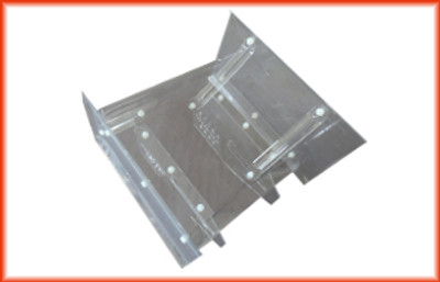 CDK Bodies 6" x 6" High Down Force Sprint Flat Top Wing with Braces & Side Boards