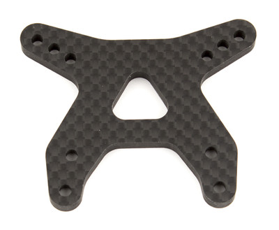 Team Associated B6.1/B6.1D Carbon Fiber "Flat" Front Shock Tower Team Associated B6.1/B6.1D Carbon Fiber "Flat" Front Shock Tower
