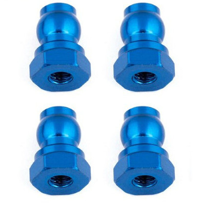 Team Associated 10mm Aluminum Shock Bushings (Blue) Team Associated 10mm Aluminum Shock Bushings (Blue)