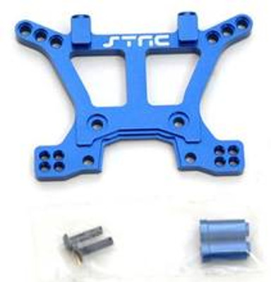 STRC ALUMINUM HEAVY DUTY FRONT SHOCK TOWER - SLASH 4X4 (BLUE) STRC ALUMINUM HEAVY DUTY FRONT SHOCK TOWER - SLASH 4X4 (BLUE)