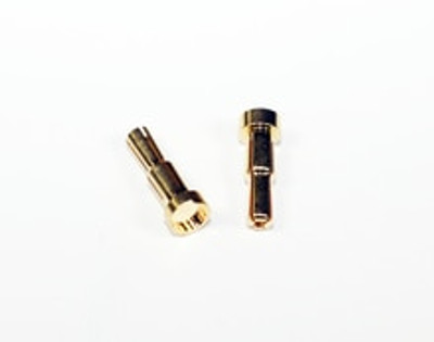 Assault RC High Current 5mm to 4mm Gold Plated Bullet Connectors (2) Assault RC High Current 5mm to 4mm Gold Plated Bullet Connectors (2)