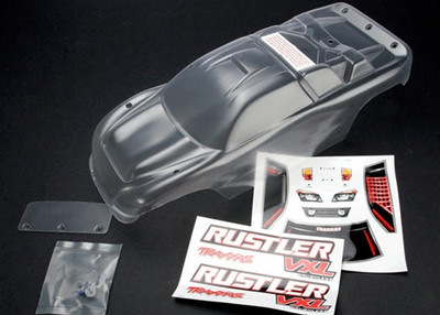 Traxxas Rustler VXL Body (Clear) Traxxas Rustler VXL Body (Clear)