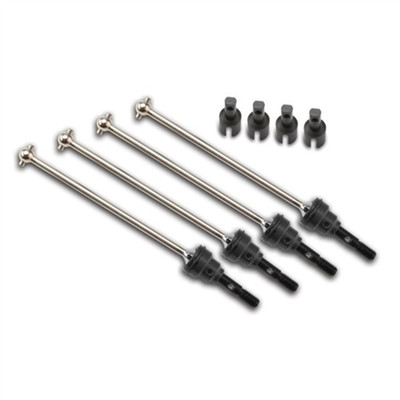 Traxxas Assembled Steel CV Driveshaft Set (4) (TRA7151X) Traxxas Assembled Steel CV Driveshaft Set (4) (TRA7151X)