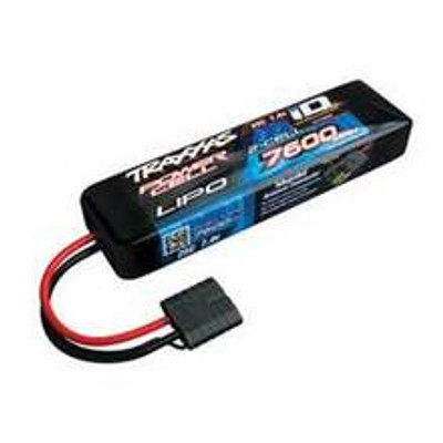 Traxxas 2S "Power Cell" 25C LiPo Battery w/iD Traxxas Connector (7.4V/7600mAh) (TRA2869X) Traxxas 2S "Power Cell" 25C LiPo Battery w/iD Traxxas Connector (7.4V/7600mAh) (TRA2869X)